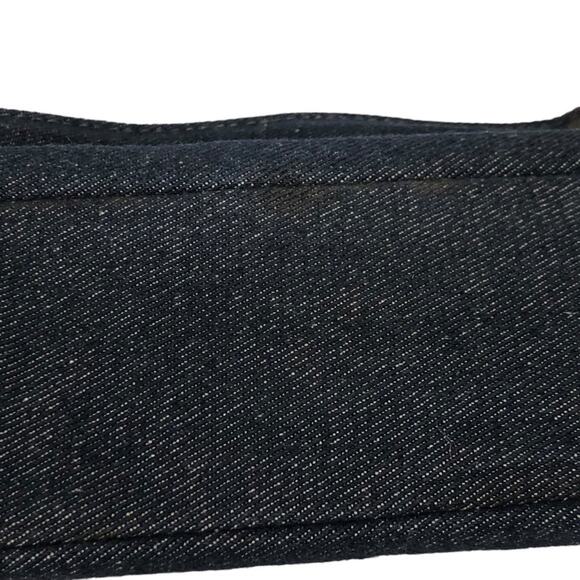 Victoria’s Secret Vintage Y2K Denim Mini Handbag Rainbow Stripe Retro - Picture 7 of 12